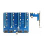 DeLOCK 41427 Tarjeta Riser PCI Express x1 a 4 x PCIe x16 con cable USB