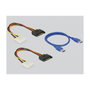DeLOCK 41427 Tarjeta Riser PCI Express x1 a 4 x PCIe x16 con cable USB