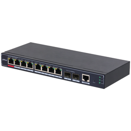 Dahua Technology SG4010P-2F Switch Gestionado L2 Gigabit Ethernet PoE 8 Puertos Administrado Negro