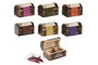 DKD Home Decor Soporte de Incienso Indio Mandala ss25 - Set de 10 Piezas en Beige y Multicolor (5.5 x 6 x 9.5 cm)