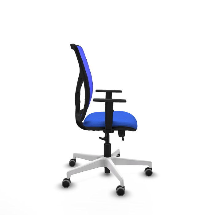 PIQUERAS Y CRESPO Silla de oficina Motilla Azul con mecanismo Sincro/Traslack PIQUERAS Y CRESPO Silla de oficina Motilla Azul con mecanismo Sincro/Traslack