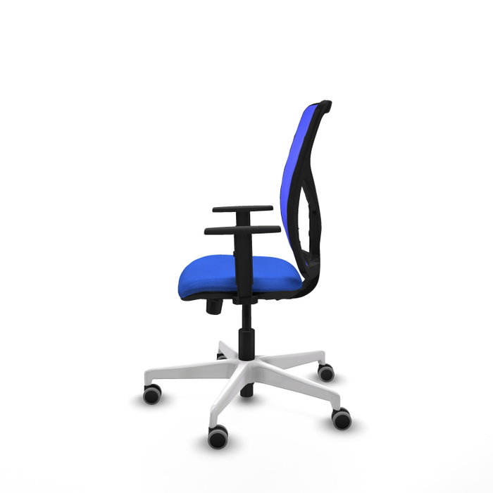 PIQUERAS Y CRESPO Silla de oficina Motilla Azul con mecanismo Sincro/Traslack PIQUERAS Y CRESPO Silla de oficina Motilla Azul con mecanismo Sincro/Traslack