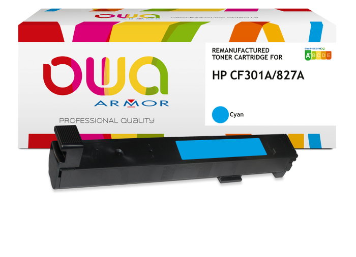 ARMOR ALL Cartucho de tóner compatible para HP CF301A Cian K15703OW ARMOR ALL Cartucho de tóner compatible para HP CF301A Cian K15703OW