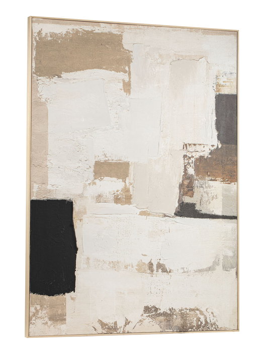 DKD Home Decor Cuadro Lienzo Pino 130x5x180 Abstracto