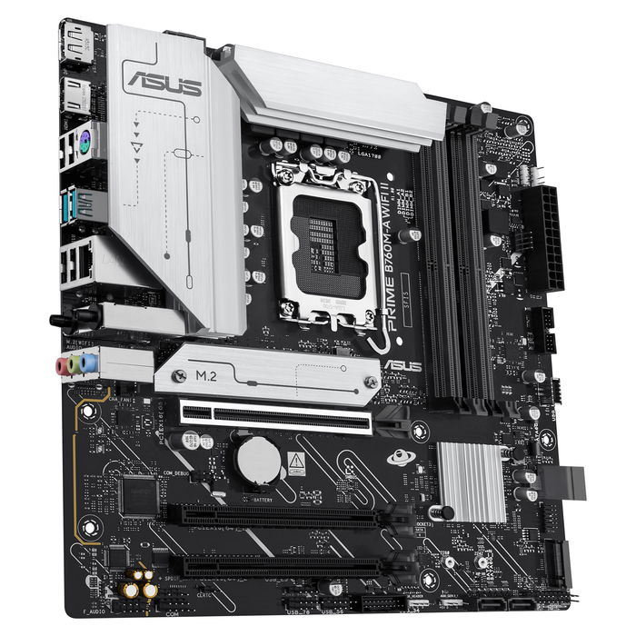 ASUS PRIME B760M-A WiFi II Placa Base Intel LGA 1700 mATX DDR5 256 GB Wi-Fi 6E Bluetooth 5.4 HDMI/DP