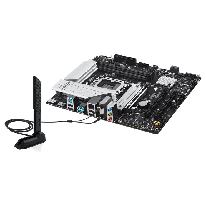 ASUS PRIME B760M-A WiFi II Placa Base Intel LGA 1700 mATX DDR5 256 GB Wi-Fi 6E Bluetooth 5.4 HDMI/DP