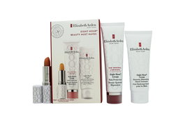 Elizabeth Arden Eight Hour Cream Gift Set 50ml Cream + 75ml Hand Treatment + 3.7g Protecting Lip Stick SPF15