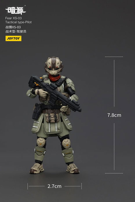 Battle For the Stars Figura Fear XS-03 Tactical type-Pilot 12 cm