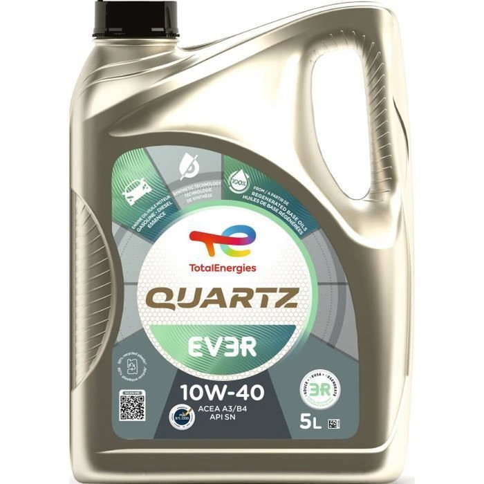 Totalenergies Quartz EV3R 10W-40 5L Totalenergies Quartz EV3R 10W-40 5L