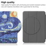 CoreParts Funda Rígida Plegable para Apple iPad 10ª Gen 10.9 pulgadas (2022) Cielo Estrellado
