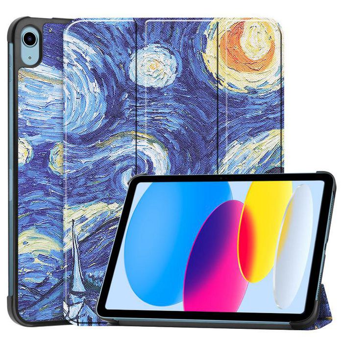 CoreParts Funda Rígida Plegable para Apple iPad 10ª Gen 10.9 pulgadas (2022) Cielo Estrellado CoreParts Funda Rígida Plegable para Apple iPad 10ª Gen 10.9 pulgadas (2022) Cielo Estrellado