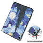 CoreParts Funda Rígida Plegable para Apple iPad 10ª Gen 10.9 pulgadas (2022) Cielo Estrellado