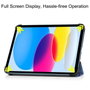 CoreParts Funda Rígida Plegable para Apple iPad 10ª Gen 10.9 pulgadas (2022) Cielo Estrellado