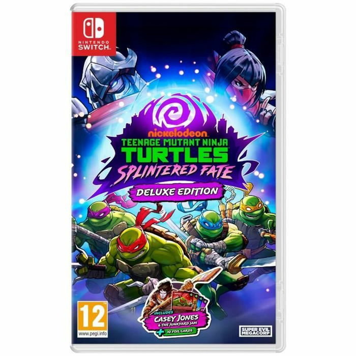Just For Games TMNT Splintered Fate - Edición Deluxe para Nintendo Switch Just For Games TMNT Splintered Fate - Edición Deluxe para Nintendo Switch