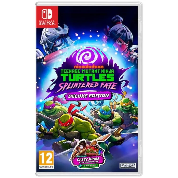 Just For Games TMNT Splintered Fate Edición Deluxe Juego Nintendo Switch Just For Games TMNT Splintered Fate Edición Deluxe Juego Nintendo Switch
