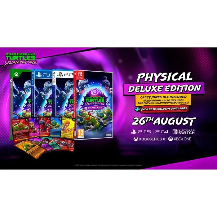 Just For Games TMNT Splintered Fate Edición Deluxe Juego Nintendo Switch Just For Games TMNT Splintered Fate Edición Deluxe Juego Nintendo Switch