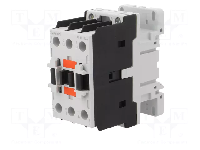 LOVATO ELECTRIC Contactor BF 3-polar 26A 24VAC LOVATO ELECTRIC Contactor BF 3-polar 26A 24VAC