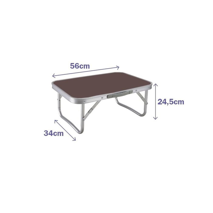 Marbueno Mesa Plegable Marrón 56x34x24.5 cm Marbueno Mesa Plegable Marrón 56x34x24.5 cm