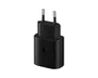 Samsung EP-TA800NBEGEU Cargador de Pared USB-C 25W Negro - Carga Super Rápida, Universal, PD 3.0, 1 Puerto, 100-240V, Compatible con Super Fast Charging