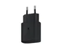 Samsung EP-TA800NBEGEU Cargador de Pared USB-C 25W Negro - Carga Super Rápida, Universal, PD 3.0, 1 Puerto, 100-240V, Compatible con Super Fast Charging
