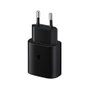 Samsung Cargador de Pared Rápido 25W USB Tipo-C Negro Modelo EP-TA800NBEGE