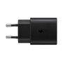Samsung Cargador de Pared Rápido 25W USB Tipo-C Negro Modelo EP-TA800NBEGE