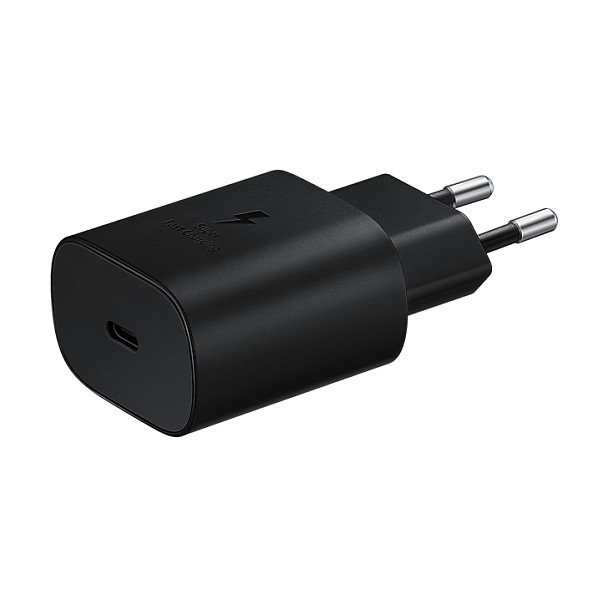Samsung Cargador de Pared Rápido 25W USB Tipo-C Negro Modelo EP-TA800NBEGE