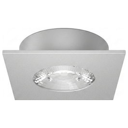 Synergy21 Synergy 21 LED Deckeneinbauspot Helios plata cuadrado warmweiß