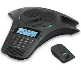 Sistema de audioconferencia con 2 microfonos inalambricos dect