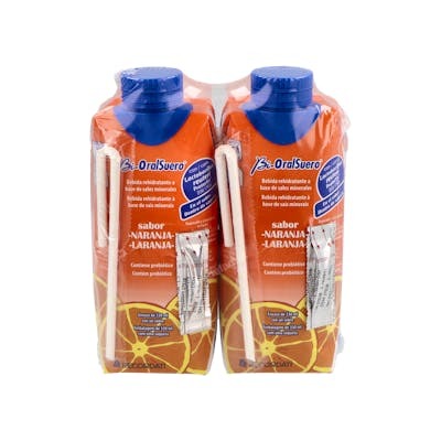 CASEN Bioralsuero Naranja 2X330Ml CASEN Bioralsuero Naranja 2X330Ml