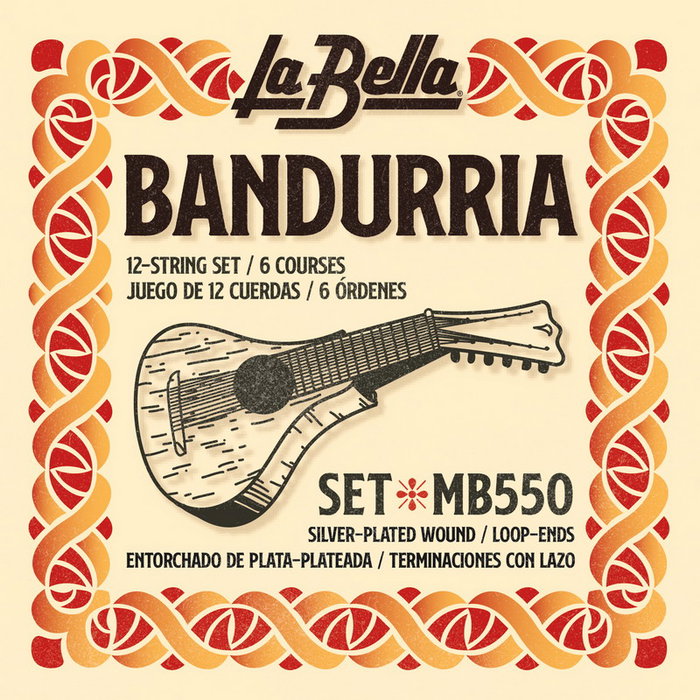 Juego de Cuerdas La Bella de Bandurria Juego de Cuerdas La Bella de Bandurria