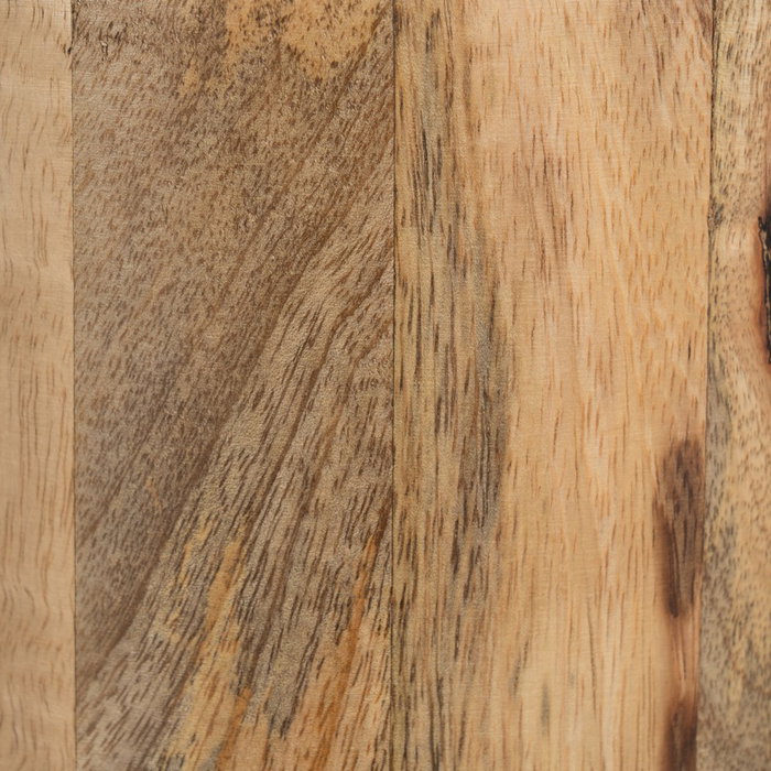 S/2 Tarro Blanco-Natural Madera de Mango 15 X 15 X 15 cm S/2 Tarro Blanco-Natural Madera de Mango 15 X 15 X 15 cm