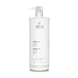 Arual Champú Free 1000ml Sin Sulfatos Parabenos Siliconas Coloreantes Sal Ideal Post-Tratamientos Alisados Decoloraciones Reparador