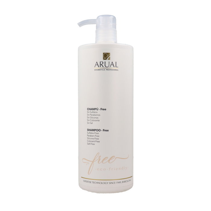 Arual Champú Free 1000ml sin sulfatos, parabenos, siliconas, coloreantes ni sal Arual Champú Free 1000ml sin sulfatos, parabenos, siliconas, coloreantes ni sal