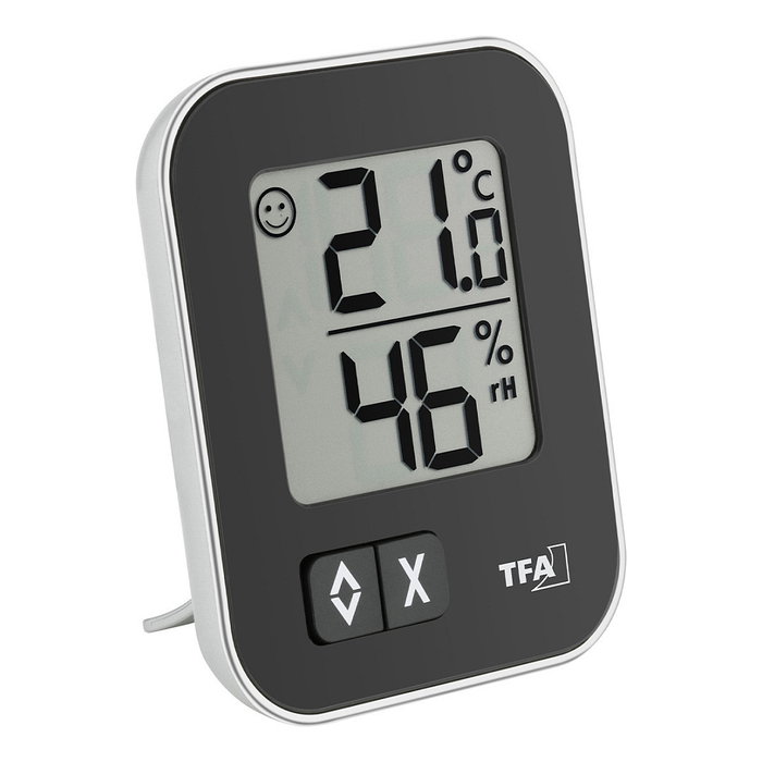 TFA MOXX Thermometer schwarz TFA MOXX Thermometer schwarz