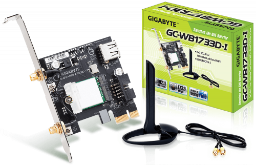 Gigabyte GC-WB1733D-I Tarjeta de red Wi-Fi 5 y Bluetooth 5.0