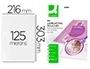 Q-connect Bolsa de plastificar 303x216 mm 125 mc DIN A4 Autoadhesivas Caja 25 Unidades