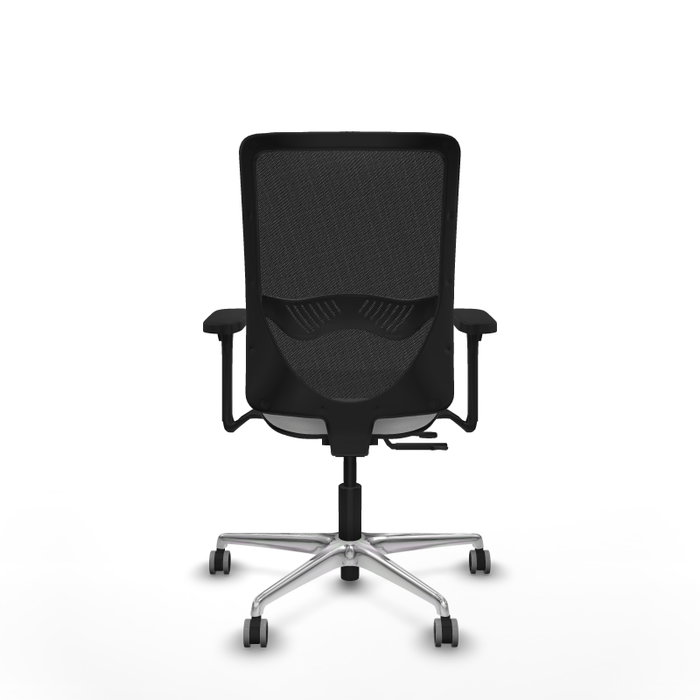 PIQUERAS Y CRESPO Silla de oficina Zulema con mecanismo Sincro/Traslack, Brazos 3D, Blanco/Negro PIQUERAS Y CRESPO Silla de oficina Zulema con mecanismo Sincro/Traslack, Brazos 3D, Blanco/Negro
