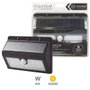 HomePluSS Aplique solar LED Calimo 4W 4200K Negro con sensor de movimiento y crepuscular SkU B15MPEP3ZZ