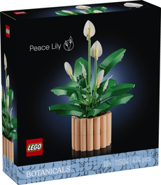 LEGO Botanical Collection Lirio de la Paz 11504 - Set de Construcción de Planta Artificial para Decoración para Adultos