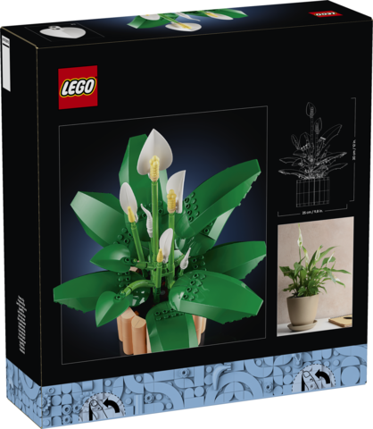 LEGO Botanical Collection Lirio de la Paz 11504 - Set de Construcción de Planta Artificial para Decoración para Adultos LEGO Botanical Collection Lirio de la Paz 11504 - Set de Construcción de Planta Artificial para Decoración para Adultos