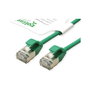 ROLINE GREEN 21.44.3331 Cable de parcheo Cat.6A U/FTP slim, 0,3 m, Verde