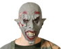 Atosa Máscara de Zombie Terrorífico Gris PVC para Adulto