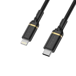 OtterBox Cable USB C-Lightning 1m USB-PD Negro