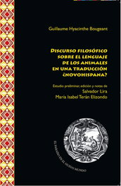 Discurso filosófico sobre el lenguaje de los animales, Guillaume Hyacinthe Bougeant - Iberoamericana - Vervuert