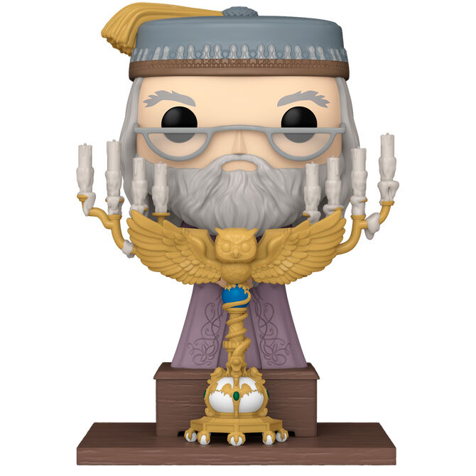 FUNKO Figura Pop Deluxe Harry Potter y el Prisionero de Azkaban - Dumbledore con Podio