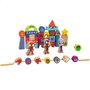 Color Baby Juego de construcción de madera Spidey Amazing Friends & Friends con 50 piezas