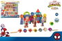 Color Baby Juego de construcción de madera Spidey Amazing Friends & Friends con 50 piezas
