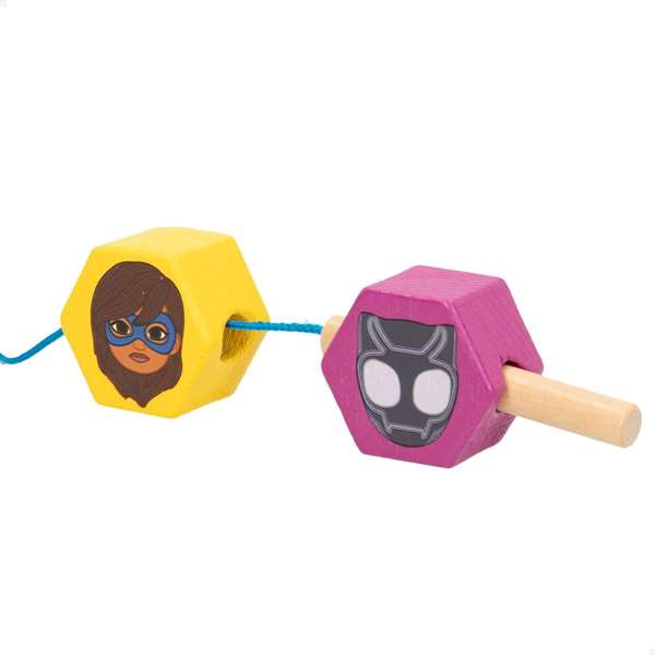 Color Baby Juego de construcción de madera Spidey Amazing Friends & Friends con 50 piezas