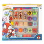 Color Baby Juego de construcción de madera Spidey Amazing Friends & Friends con 50 piezas